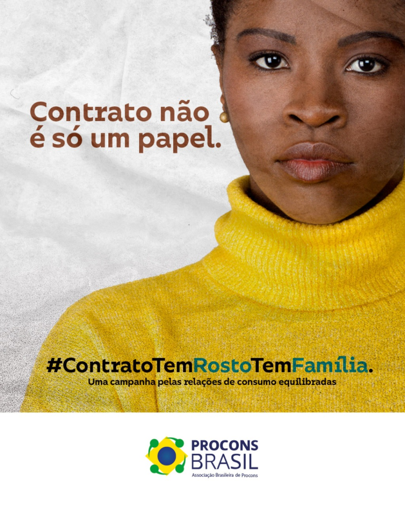 Procons realizam a campanha “Contrato não é só um papel, contrato tem rosto”